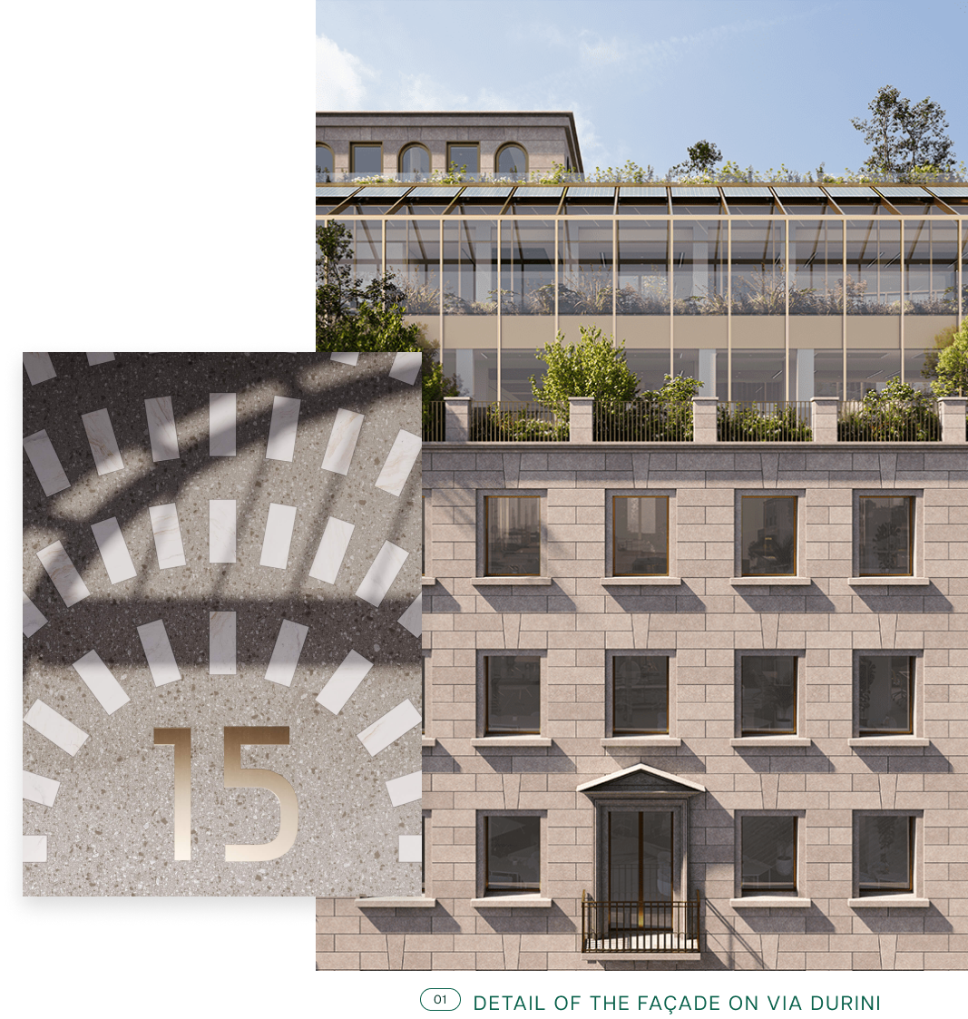 facciata via durini
