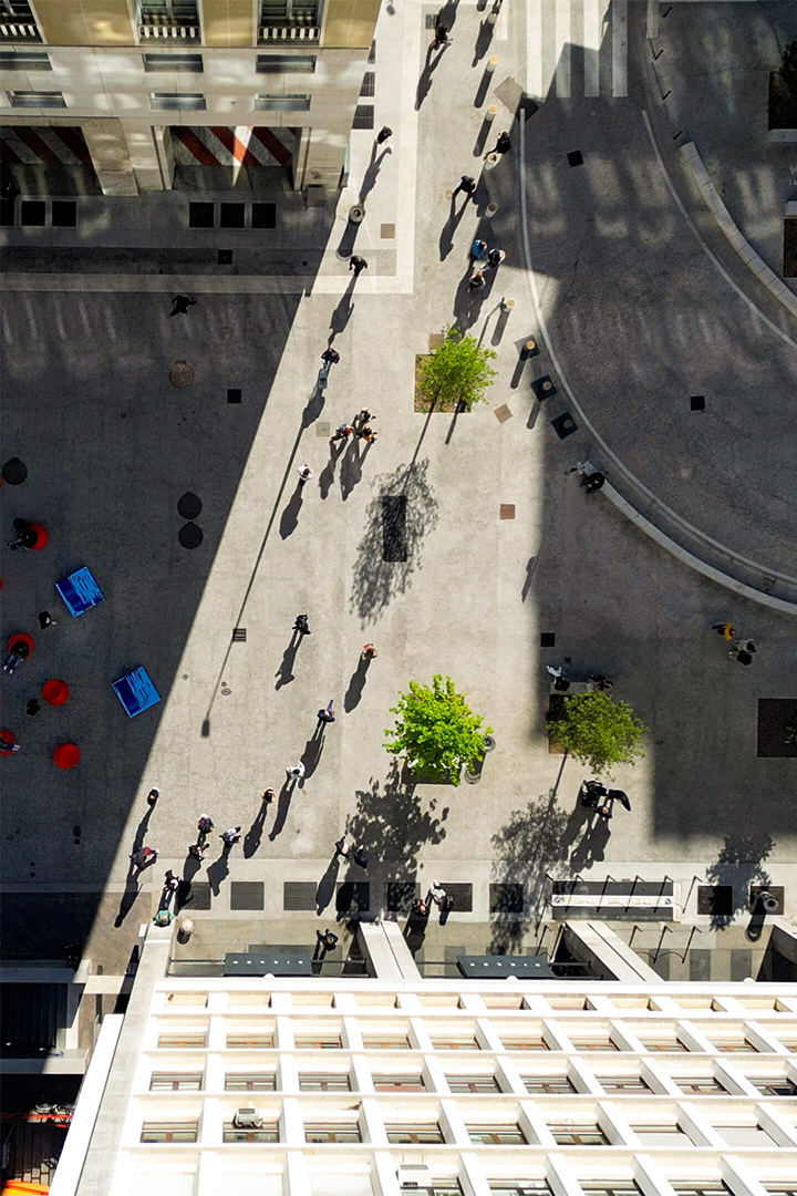 dettaglio finitura terrazze